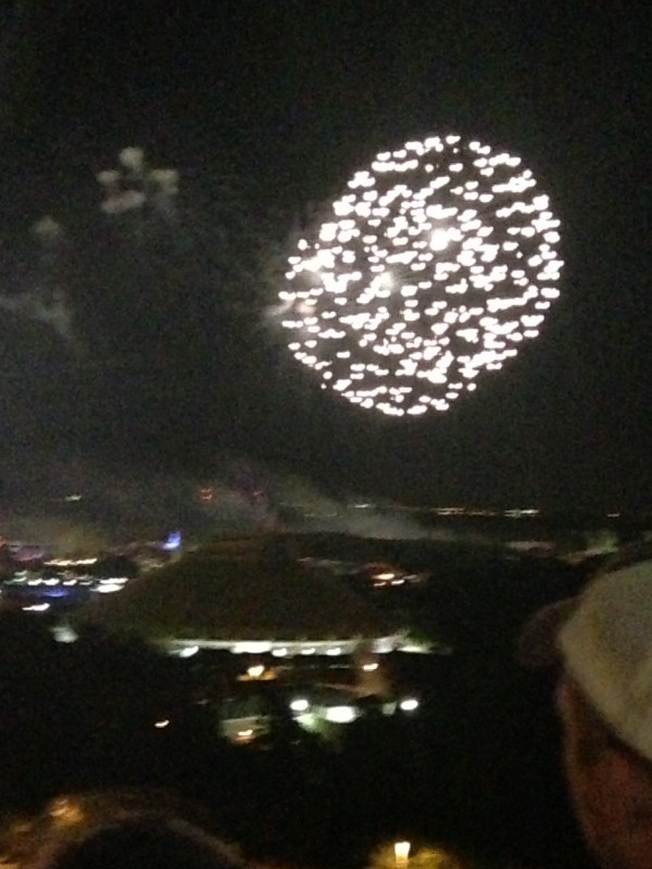 Fireworks over Magic Kingdom Disney World