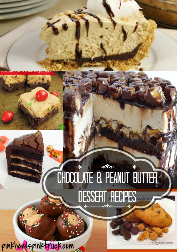 Chocolate & Peanut Butter Dessert Recipes