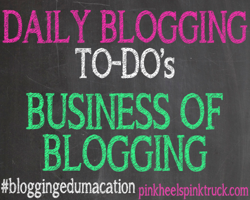 Blogging Edumacation Business of Blogging
