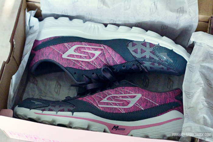 Make Strides to End Breast Cancer by purchasing these Skechers Performance Series Special Edition Breast Cancer Awareness Running Shoes!