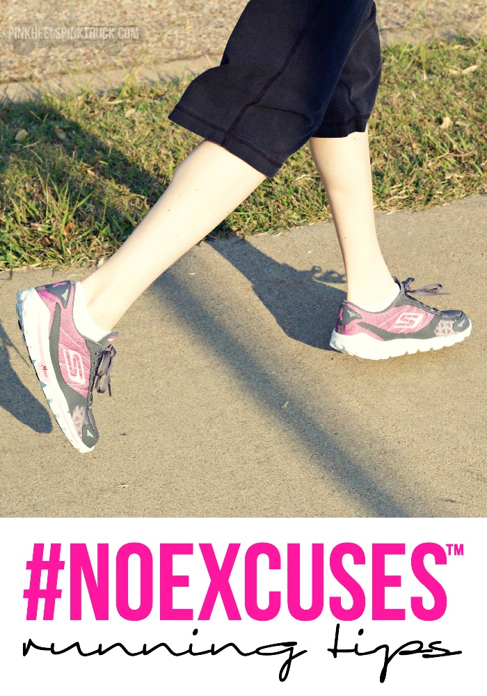 Interested in running for exercise? Check out these running tips to help you get the most benefit when you go out and pound the pavement! #NOEXCUSES