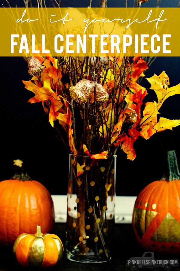 This super simple DIY Fall Centerpiece will be the perfect addition to your Fall decor.