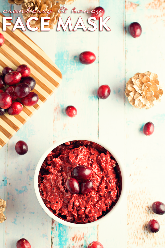Find the fountain of youth in this cranberry and honey face mask!