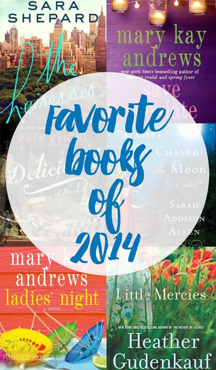 Needing some new books to read? Check out my favorite reads from 2014? You are sure to find a new favorite book from my list!