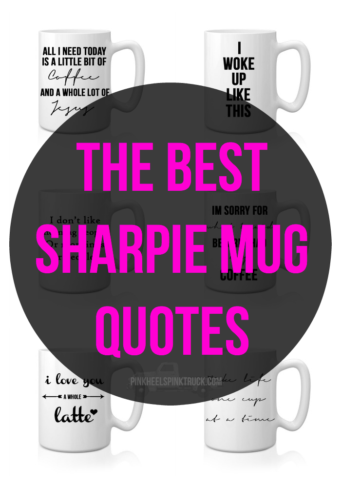Wanting to make some super awesome gifts for your friends or family? How about a DIY Sharpie Mug? I've got a tutorial & some of the BEST quotes to use!