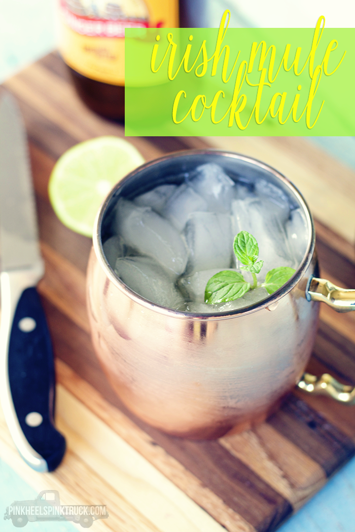 Love a good Moscow Mule? Swap out the Vodka for Irish Whiskey and you've got an Irish Mule! Come check out the recipe!