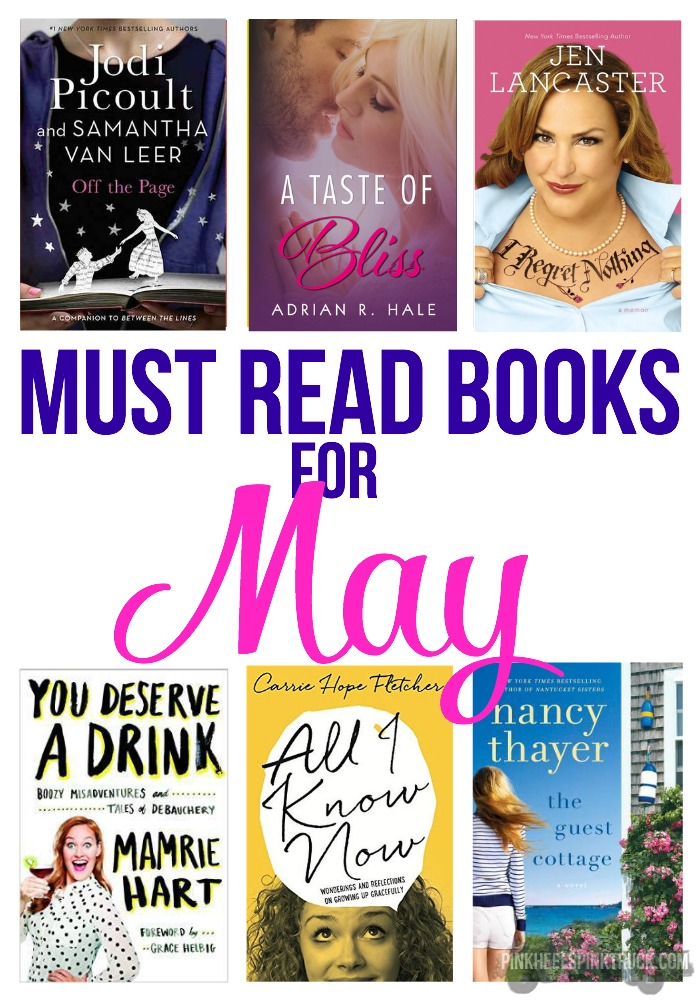 Love Books? I've rounded up a great list of Books to Read in May! You definitely don't want to miss out on these books worth reading!