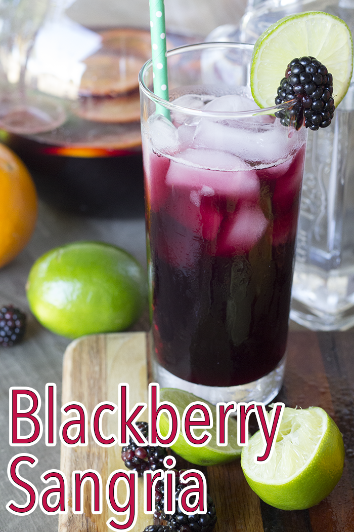 Want to try out a new Sangria recipe? Look no further than this amazing Blackberry Sangria! The perfect summer beverage!