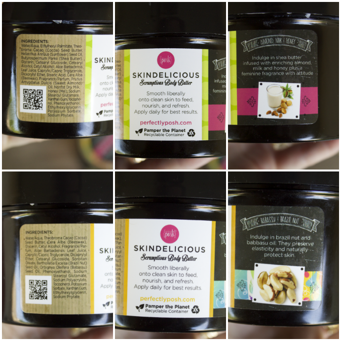 Perfectly Posh Body Butter Ingredients